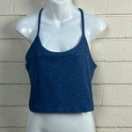 Beyond Yoga  Blue Slim Racerback Cropped Tank size XL Photo 7