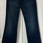 7 For All Mankind Dojo Dark Wash Bootcut Flare Jeans Size 31 Photo 0