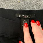 Roz & Ali  Black Leggings With Sequins Medium Photo 2