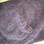 Cambridge Dry Goods 100% Wool Cardigan Sweater Small Vintage Colorful Knit Purple Photo 6