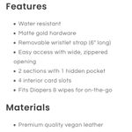 Freshly Picked Ebony Classic Zip Pouch Black Photo 11