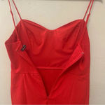 Abercrombie & Fitch Camille Midi Dress in Red Size Medium Petite NWT New Photo 11
