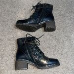 Spring Step L'Artiste Fallinluv Leather Lace-Up Boots Metallic Black 36 / 5.5-6 Photo 6