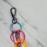 Rainbow Multi Strand Chain Pants Chain Wallet Chain 19" Chunky ✨ Photo 1