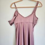 Wilfred Aritzia‎  Hymn Dress Wedding Guest Pink Satin Size 8 Photo 10