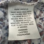 Caslon 100% Linen Floral Coastalgirl Beach Feminine Cottagecore Bohemian Top M Photo 9