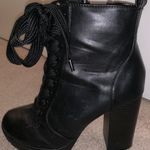 EXPRESS Black Heeled Boots Photo 0