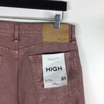 Rag and Bone Maya High-Rise Shorty Shorts Light Plum Size 31 Photo 11