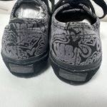 Vans Sneakers Womens Authentic Platform 2.0 Velour Black Goth Skater Dark 5 Photo 3