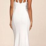 Lulus New  Forever Crush White Mermaid Maxi Dress Photo 2