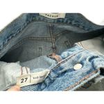 PacSun Shorts Womens 27 Blue Denim Patches Cutoff Distressed Dad Short High Rise Photo 6