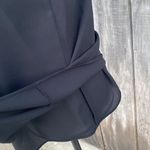 WAYF  Black Strappy Lace Up Plunge Cami Strapless Blouse Size Small Photo 6