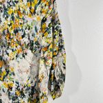 Tolani Silk Tunic Blouse Womens Size Small Floral Tassel Neck 00%Silk Boho Top Photo 7