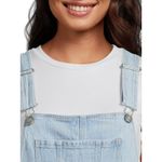 No Boundaries Relaxed Boyfriend Shortalls, 3.5" Inseam, Women's M(7-9) Photo 2