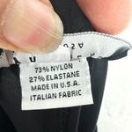 Bryn Walker  Wide Leg Pull On Pants Size Small Black Slinky Minimalist Classic Photo 4