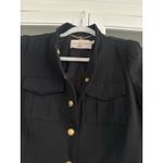 Tory Burch $598  Sergeant Wool Black Pepper Jacket size 2‎ Photo 10