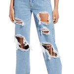 BDG  Urban Outfitters High Rise Baggy Distressed Jeans Size 26 Photo 0
