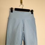 Alo Yoga  Light Blue Airbrush Cropped Leggings Photo 2