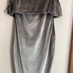 Likely  Driggs Strapless Velvet Dress in Pewter Photo 5
