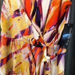 kim rogers Sunset Leaked S/L Hi-Lo Drape Dress Size Petite XL Photo 2
