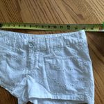 Aeropostale Floral Eyelet White Bootie Shorts Beach Casual Size 3 Photo 7