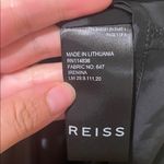 Reiss Womens New  Irenina High Neck Long Sleeve Dress Black Photo 4