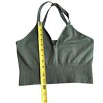 Free People Movement Women’s M/L Good Karma Racerback Crop Moss Green Yoga New Photo 13