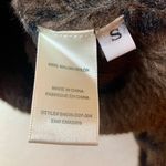 Bella Dahl Fuzzy Leopard Print Sweater From Revolve Brown Black Size Small Photo 5