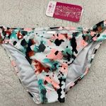 Hula Honey  Women's Bikini Bottom colorful side ruched Size Small Photo 0