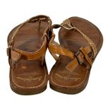 Sam Edelman  T-Strap Leather Sandals Size 7 AE Outfitters Summer Chic Photo 4