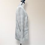Sanctuary Gray Plaid Double Breasted Blazer Tailored Work Office Jacket Small Photo 1
