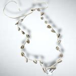 Free People Maui Shell Necklace Bohemian Beach Neutral Natural Resort Vaca NEW Photo 5