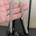 House of Harlow 1960 | Black Bow Mini Bag w/ Removable Crossbody & Gem Handles Photo 3