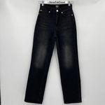 BDG ‎ Cowboy Jeans Black Stretch Denim Straight Leg High Rise Women’s Size 24 Photo 1