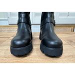 Blondo  Vienna Tall Black Boots Waterproof Sz 9 NWOB Sophisticated Moto Bike Boot Photo 6