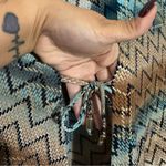 New  Travelers Mirrored‎ Chevron Tie-Front Duster Size Medium Chico's 1 Photo 9