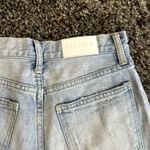 Pistola  High Rise Ripped Cutoff Jean Shorts in Blue, Size 25​​​ Photo 4