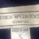 Gunne Sax VTG Jessica McClintock Dress Sz. 3/4 Purple Mermaid Hem Dark Romantic Photo 5