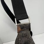 Gucci Black Denim Monogram Hobo Half Moon Shoulder Bag Photo 13