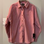 Dickies  foxglove pink corduroy button down Haleyville long sleeve shirt size XS Photo 2