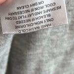 OST Top Grey Mock Neck Long Sleeve Ruched Front Blouse Sz L EUC Lightweight Knit Size L Photo 7