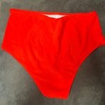 None Red high waist swimsuit bottoms Photo 3