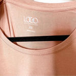 LOGO By Lori Goldstein LOGO LORI‎ GOLDSTEIN Rust Long Sleeve Scoop Tee Size XS Photo 2
