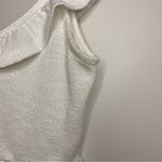 LA Hearts  Knit Keyhole Babydoll Crop Top, White, Size S, EUC Photo 2