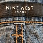 Nine West Denim Pedal Pushers Size 10 Cuffed Long Denim Shorts Photo 4