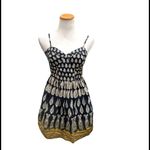 Urban Outfitters Womens  Band of Gypsies Paisley Fit & Flare Dress - Sz M Photo 2