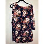 Lulus Mini Long Sleeve Floral Dress with open Sleeves Size Small Photo 52