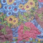 Kenzo Scarf Floral Women's Large Semi Sheer Handkerchief Vintage Photo 3