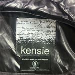 Kensie  Quilted Ombré Purple Gray Shiny Puffer Jacket Coat Size Small Photo 12