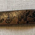 Women’s Brown Faux Leather Bohemian Mandala Print Belt Size 11 Photo 4